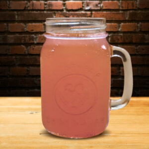 Soda de limonada rosa
